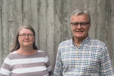 Gudrún Kristjansdottir och Runar Vilhjalmsson vid Institutionen för hälsovetenskaper i Lund.